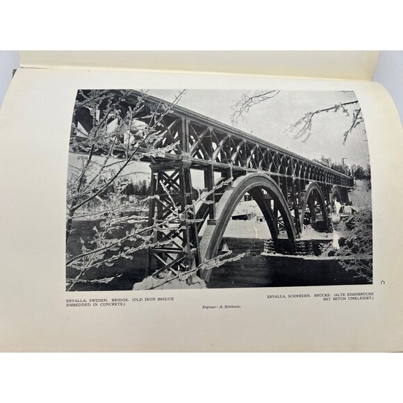 Architectural Design in Concrete 1927 Hardcover T.P. Bennett Vintage Book - Picture 10 of 12